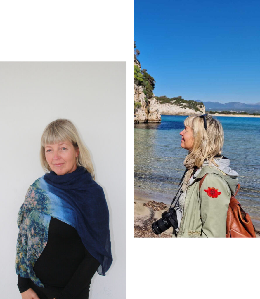 Ehtekunstnik Diana Dello profiilipildid.